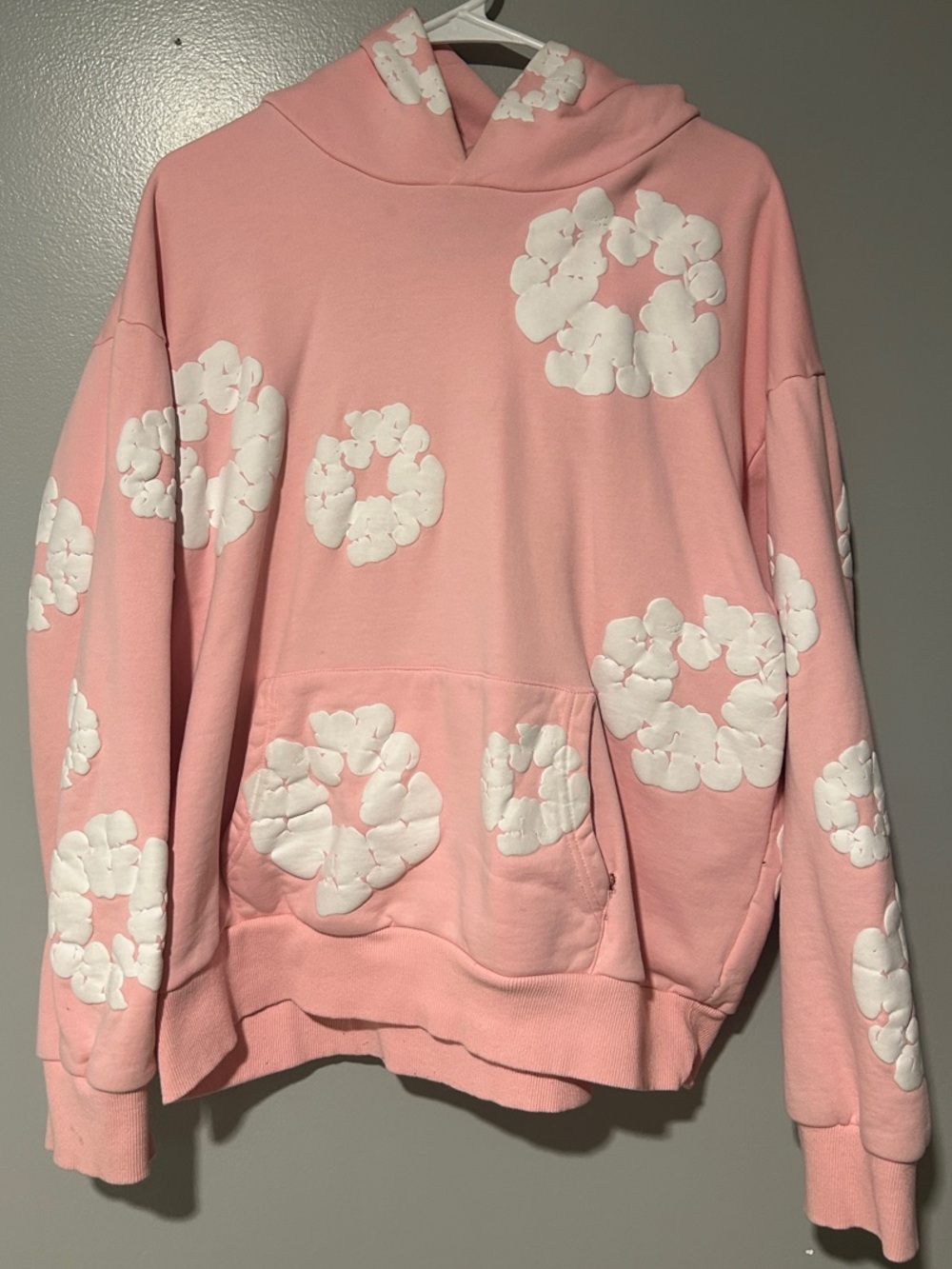 Denim Tears Pink Floral Sweatshirt